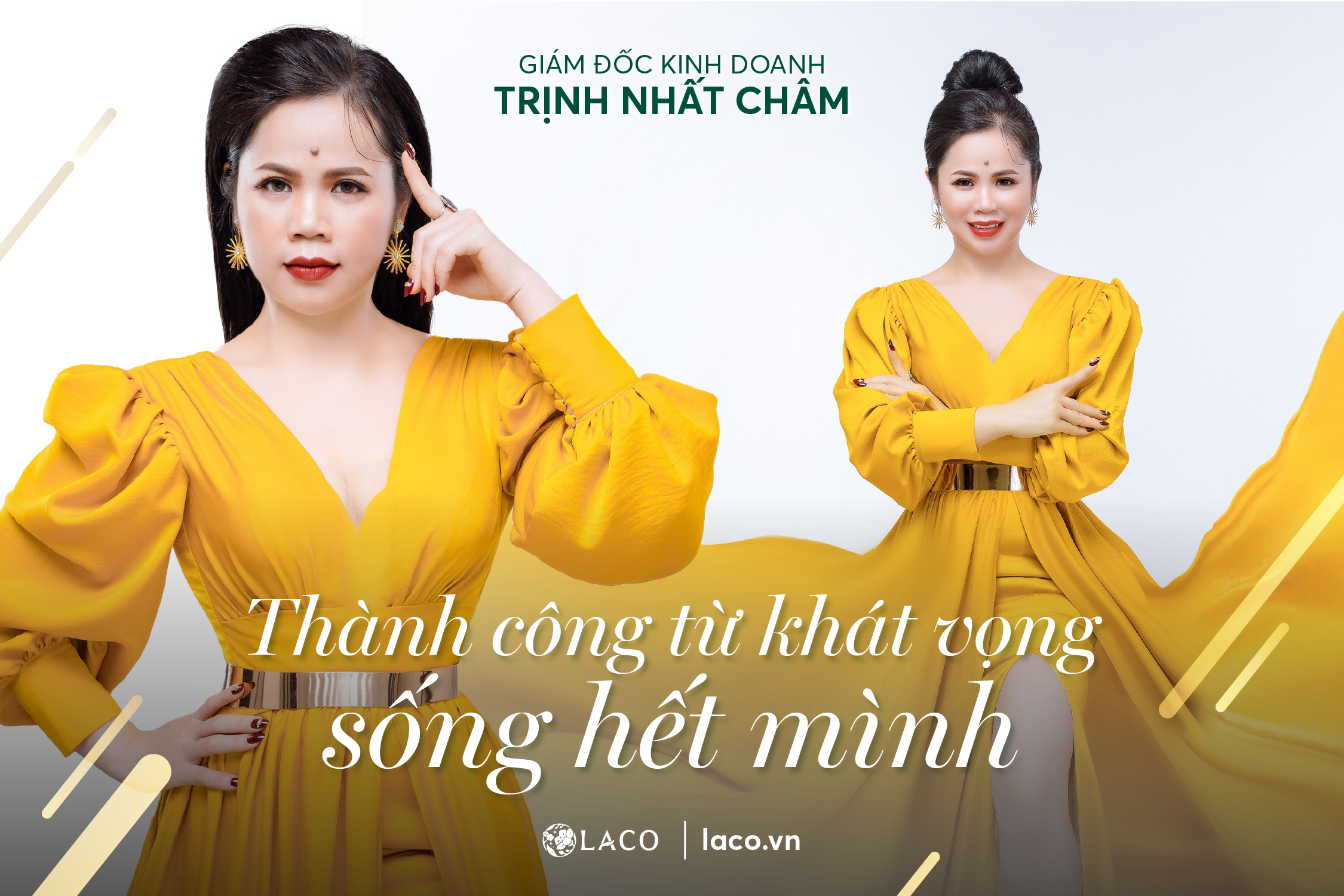 Giám đốc kinh doanh Trịnh Nhất Châm: Thành công từ khát vọng sống hết mình