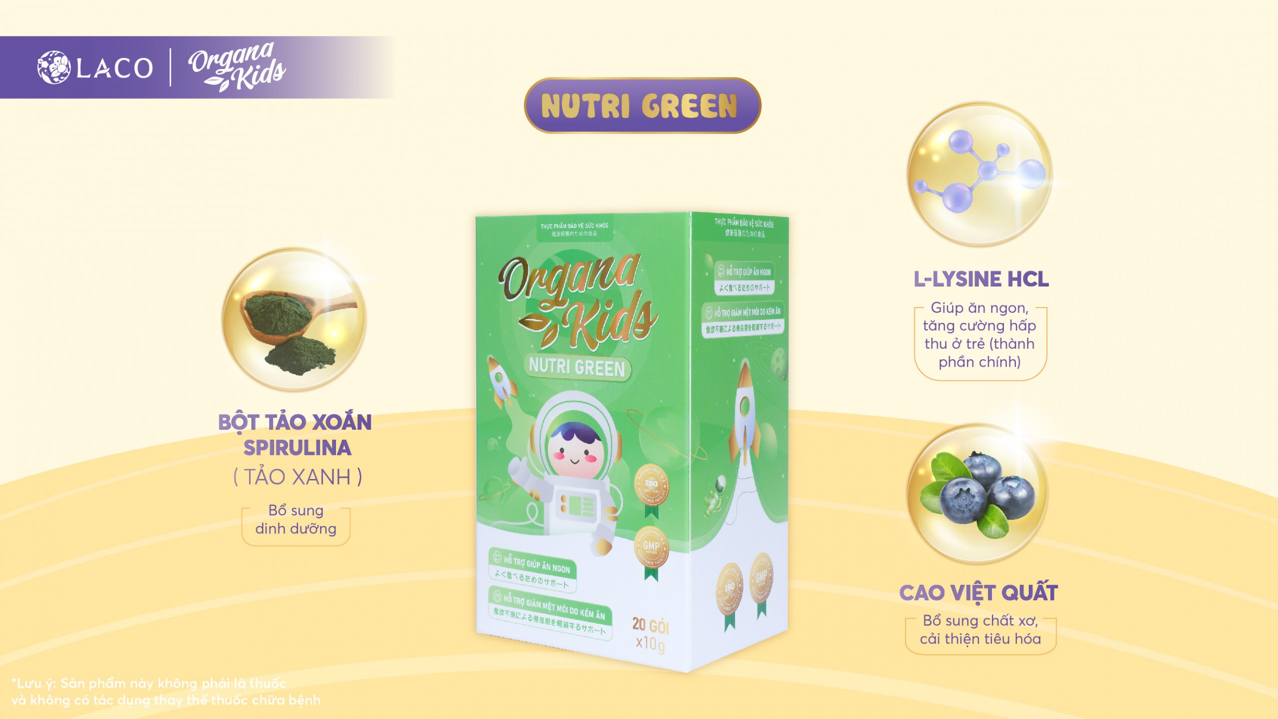 Nutri Green - Hỗ trợ bé ăn ngon