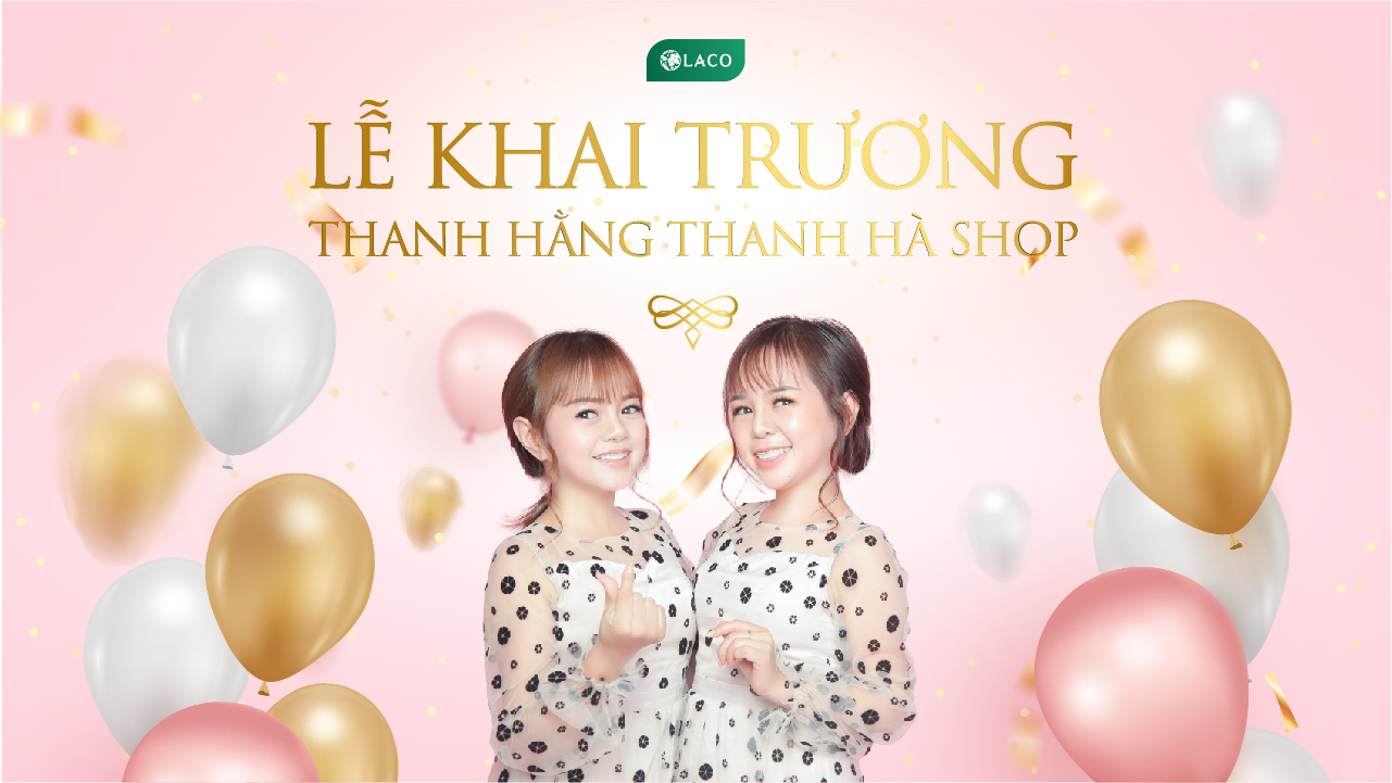 Tưng bừng khai trương cửa hàng bán lẻ của “cặp song ca tí hon” Thanh Hằng – Thanh Hà